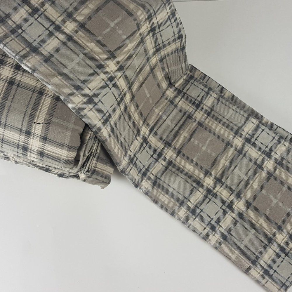 New Flannel Bed Sheet Set 100% Cotton Twin size
